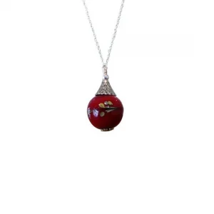 PENDENTIF « PERLE ROUGE »