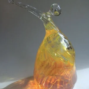SCULPTURE DE VERRE "ELFIK"