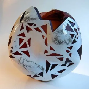 SCULPTURE DE VERRE "HUMAN STONE"